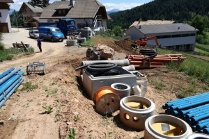 Primre Erschlieung der Erweiterungszone 