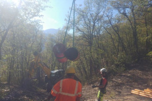 Bau eines Kanalisierungshauptsammlers von Unterinn bis nach Blumau- Baulos 3
